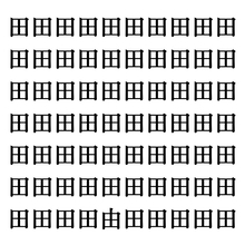 【漢字探しクイズ Vol.39】ずらっと並んだ「田」の中にまぎれた別の漢字一文字は？