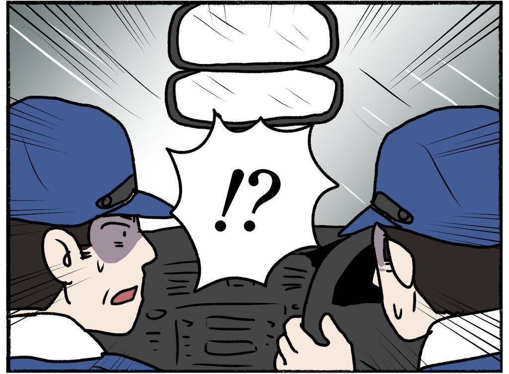 【漫画】停車中のパトカーに助けを求めた母…親子3人で警察へ【母とうつと私。 Vol.27】