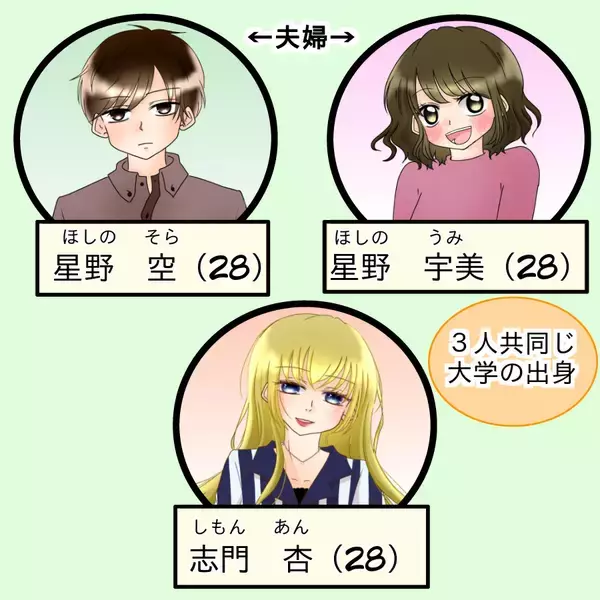 「「あの女絶対許さない！」幸せな結婚生活を壊した美しき旧友の正体とは!?【漫画】」の画像