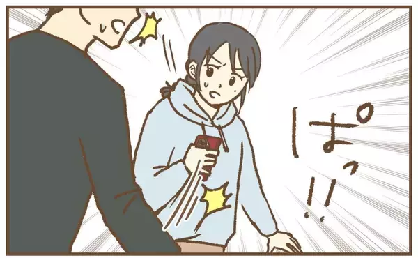 「【漫画】納得したと見せかけて夫のスマホを奪い、トイレに立てこもる！【保育園トラブル Vol.38】」の画像