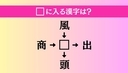【穴埋め熟語クイズ Vol.5065】□に漢字を入れて4つの熟語を完成させてくださいの画像
