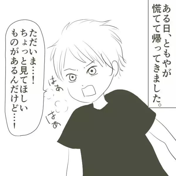 「父の行動がますます怪しさが増すなか、弟が決定的な写真を撮影」の画像