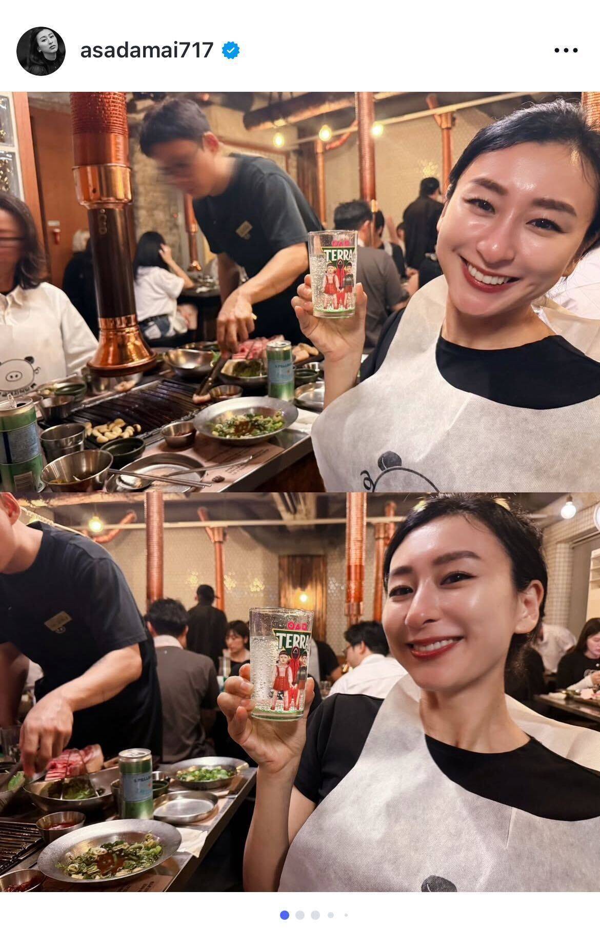 浅田舞、韓国旅行から滝行まで充実の夏を振り返る「夏の余韻を感じつつ、この季節の記録を」