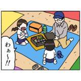 「【漫画】運動会でお弁当を作ってくれた父…来年は夫婦で見に来ると誓う【母とうつと私。 Vol.76】」の画像1