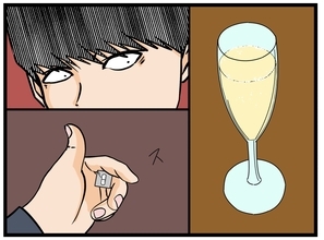 【漫画】急接近！ いい感じの二人だが…男が何かを取り出した！【推しの秘密を暴露します Vol.14】