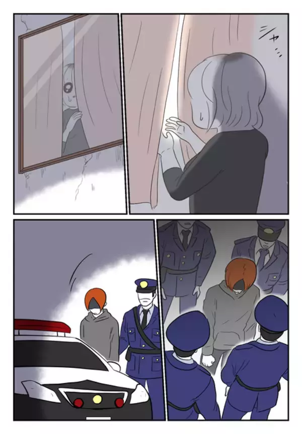 「警察に捕まった元彼　連行されるその時、目が合って…!?」の画像