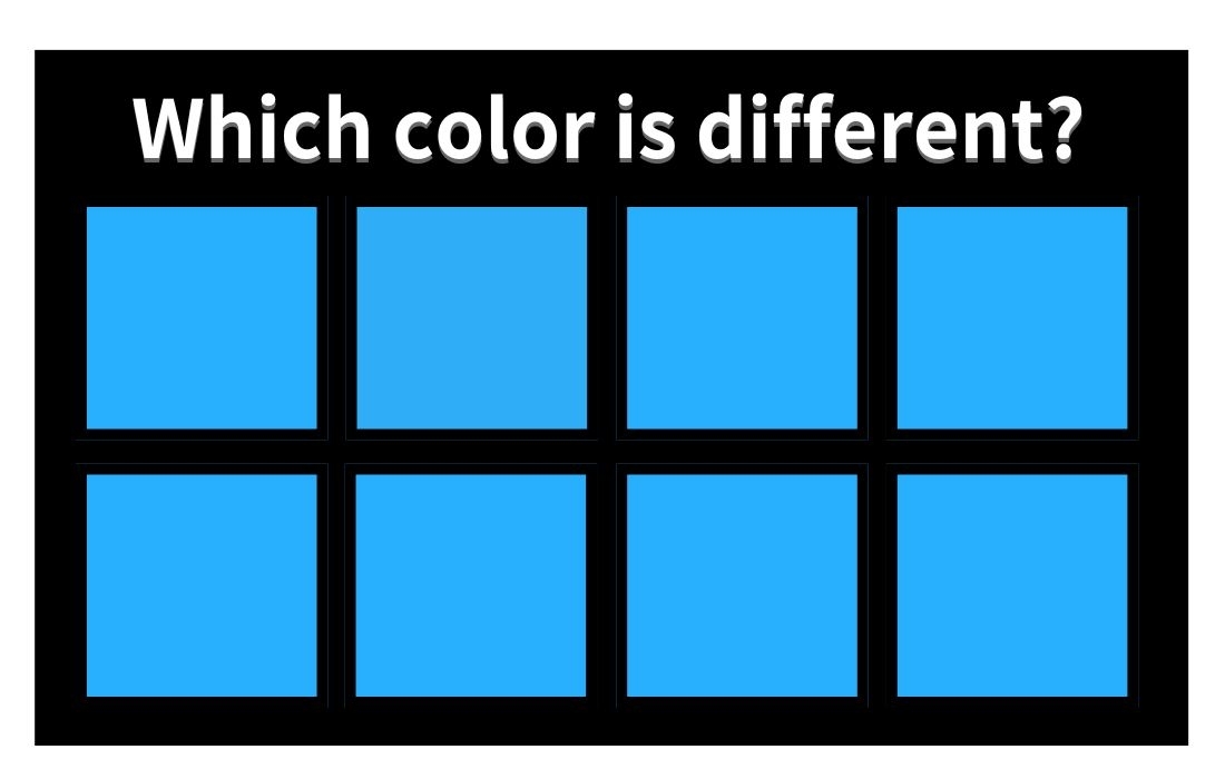 What is your color sense level?＜5＞