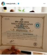 高橋メアリージュン、500時間超のヨガ学習を経てTT300資格取得「深く、壮大な学びでした」