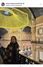 中村江里子、ジョージ・クルーニー＆パク・ボゴムと共演　ミラノ・コルティナ五輪開幕セレモニーに参加