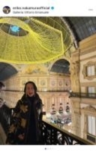 中村江里子、ジョージ・クルーニー＆パク・ボゴムと共演　ミラノ・コルティナ五輪開幕セレモニーに参加