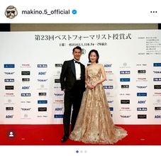 槙野智章「妻にスピーチをもっていかれた」 高梨臨とベストフォーマリスト夫婦受賞で苦笑い