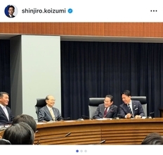 小泉進次郎氏、王貞治氏を迎えて「野球の未来を考える議員連盟」設立総会を開催「盛り上げていきたい」