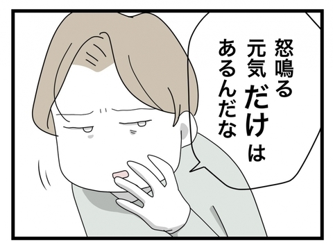 【漫画】今まで溜め込んできた不満を炸裂させると「怒鳴る元気だけはあるんだ」【半分夫 Vol.32】の画像