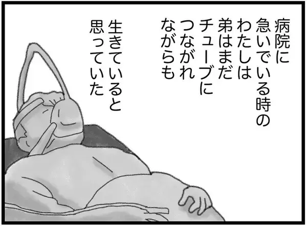 「【漫画】弟はチューブにつながれ生きているとばかり…実際は…【16歳で帰らなくなった弟 Vol.12】」の画像