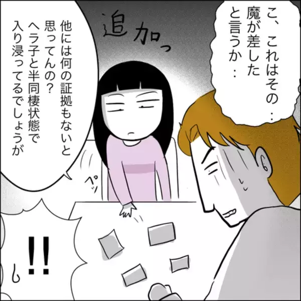 「「半同棲状態でしょうが」決定的な裏切りの証拠を突き付けられた夫は…？」の画像