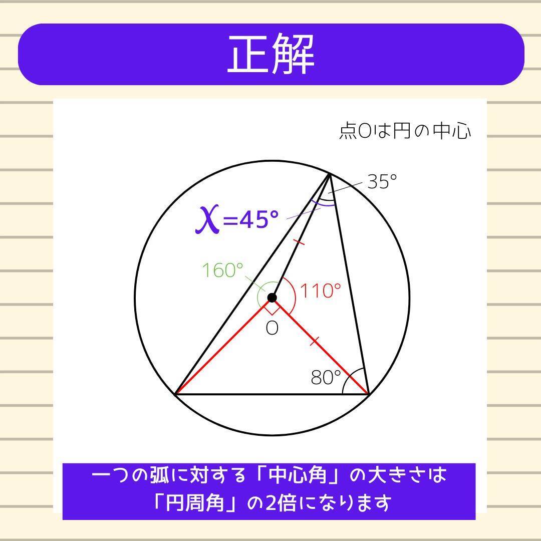 【角度当てクイズ Vol.1905】xの角度は何度？＜全3問＞