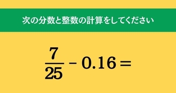 大人ならわかる？ 小学校の「算数」問題＜Vol.2491＞
