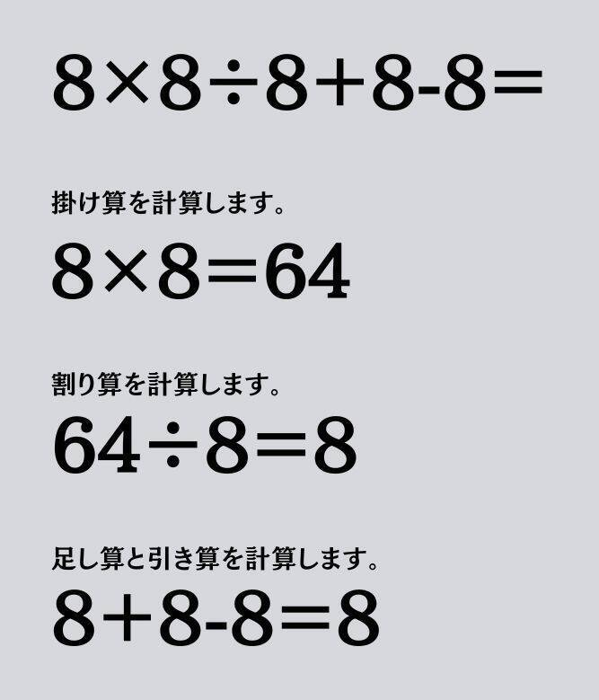 大人ならわかる？ 小学校の「算数」問題＜Vol.2558＞