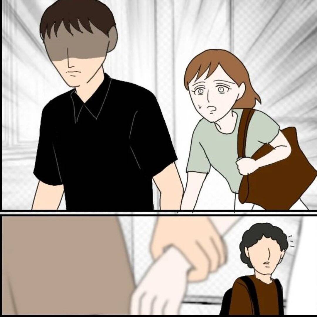 【漫画】手首をつかまれ、引っ張られ、私の家に直行…【束縛モラハラ男の洗脳 Vol.10】