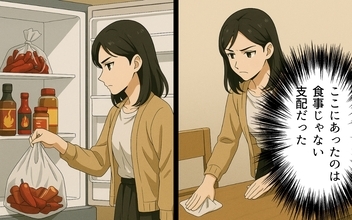 【漫画】冷蔵庫の中の激辛モノをすべて処分　胸がすっと軽くなった【激辛料理で家庭崩壊 Vol.20】