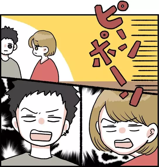 【漫画】え…大家が彼氏の目の前で私の手を触ってきた【大家がヤバすぎて引越した Vol.13】