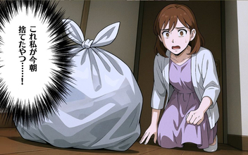 【漫画】今朝出したゴミ袋が戻され、義母からのメモが…【この家では私がルールです Vol.28】