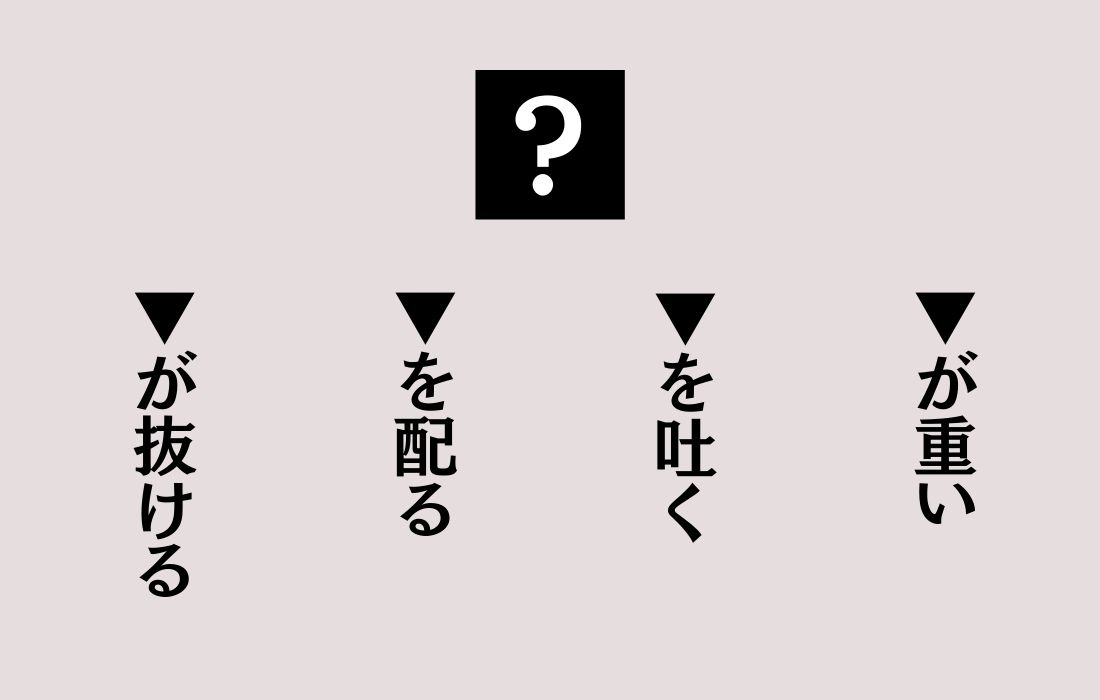 【穴埋めクイズ Vol.1】■に入る漢字を当てよう