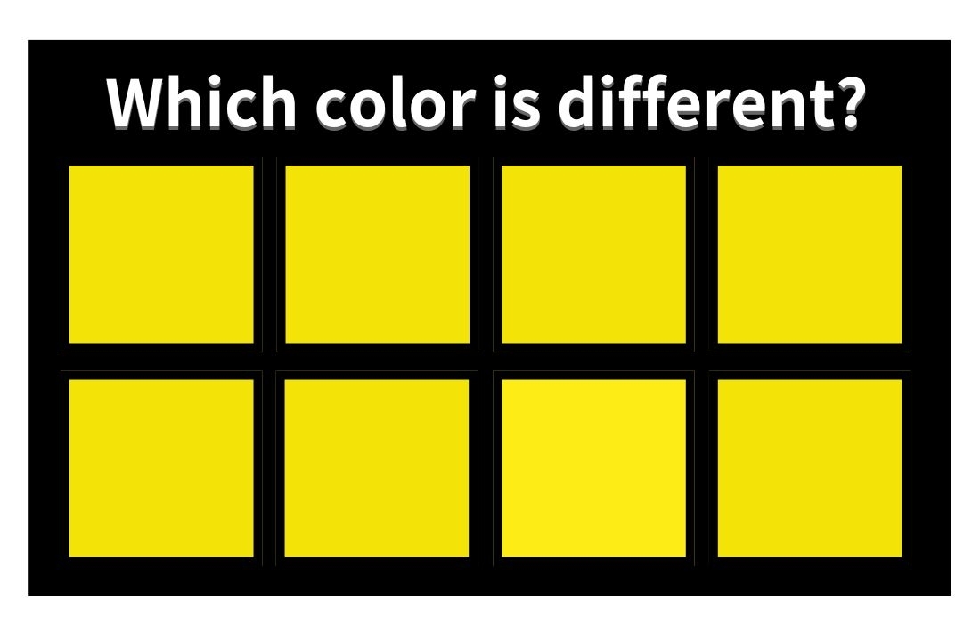 What is your color sense level?＜3＞
