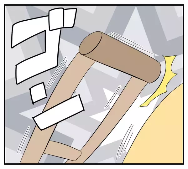 「【漫画】母の足のケガは“演出”　松葉杖で息子をボコボコに【復讐のために略奪婚した私 Vol.46】」の画像