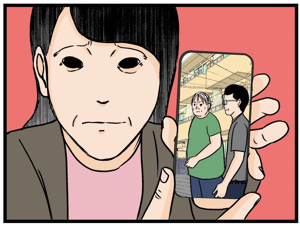 【漫画】父の元妻に遭遇しカフェへ…けっこう危ない人？【母の再婚はヤバイモンスター Vol.53】