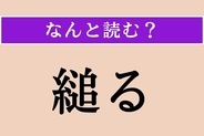 【難読漢字】「縋る」正しい読み方は？ とりつくことです