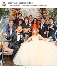 小林幸子、ネットタレント・ドグマ風見の結婚式で祝福の歌声披露「末永くお幸せに」