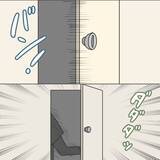 「【漫画】不審者は私を突き飛ばして出て行った　手が震えて通報できない【護送車に乗った話 Vol.5】」の画像1