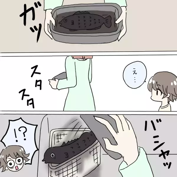 「「料理に文句ばかり言うなら食べなくていい！」作った魚料理を目の前で捨てた妻の限界とは【漫画】」の画像