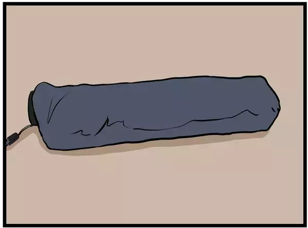 「【漫画】折り畳み傘を目の前にして頬を赤らめる同期と…【元引きこもりがバイトリーダー Vol.68】」の画像