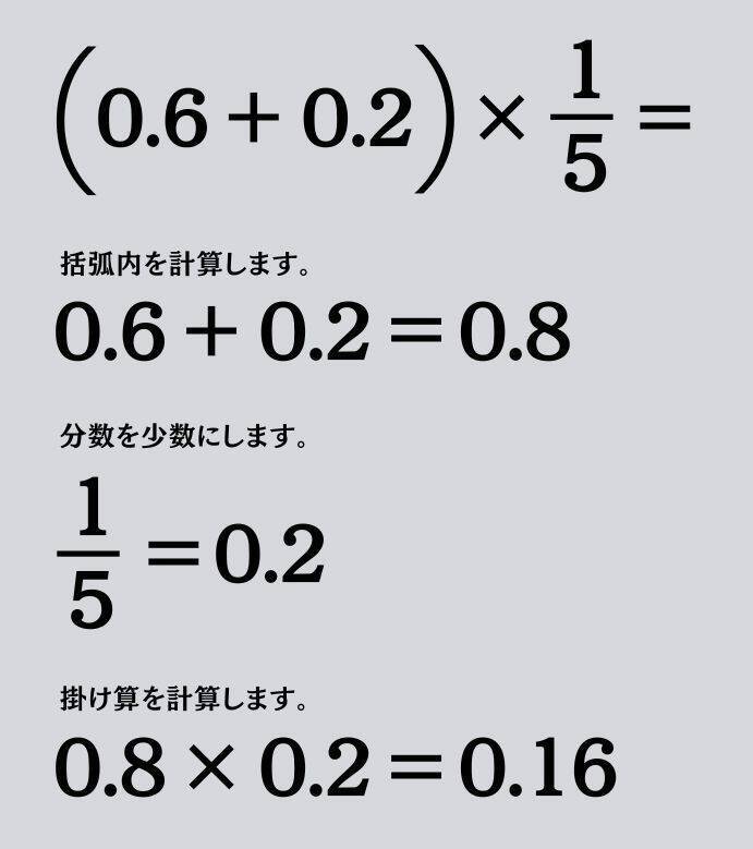 大人ならわかる？ 小学校の「算数」問題＜Vol.1977＞