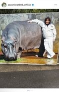 浅尾美和、息子たちと動物園満喫　兄の優しさに「素敵すぎませんか？」