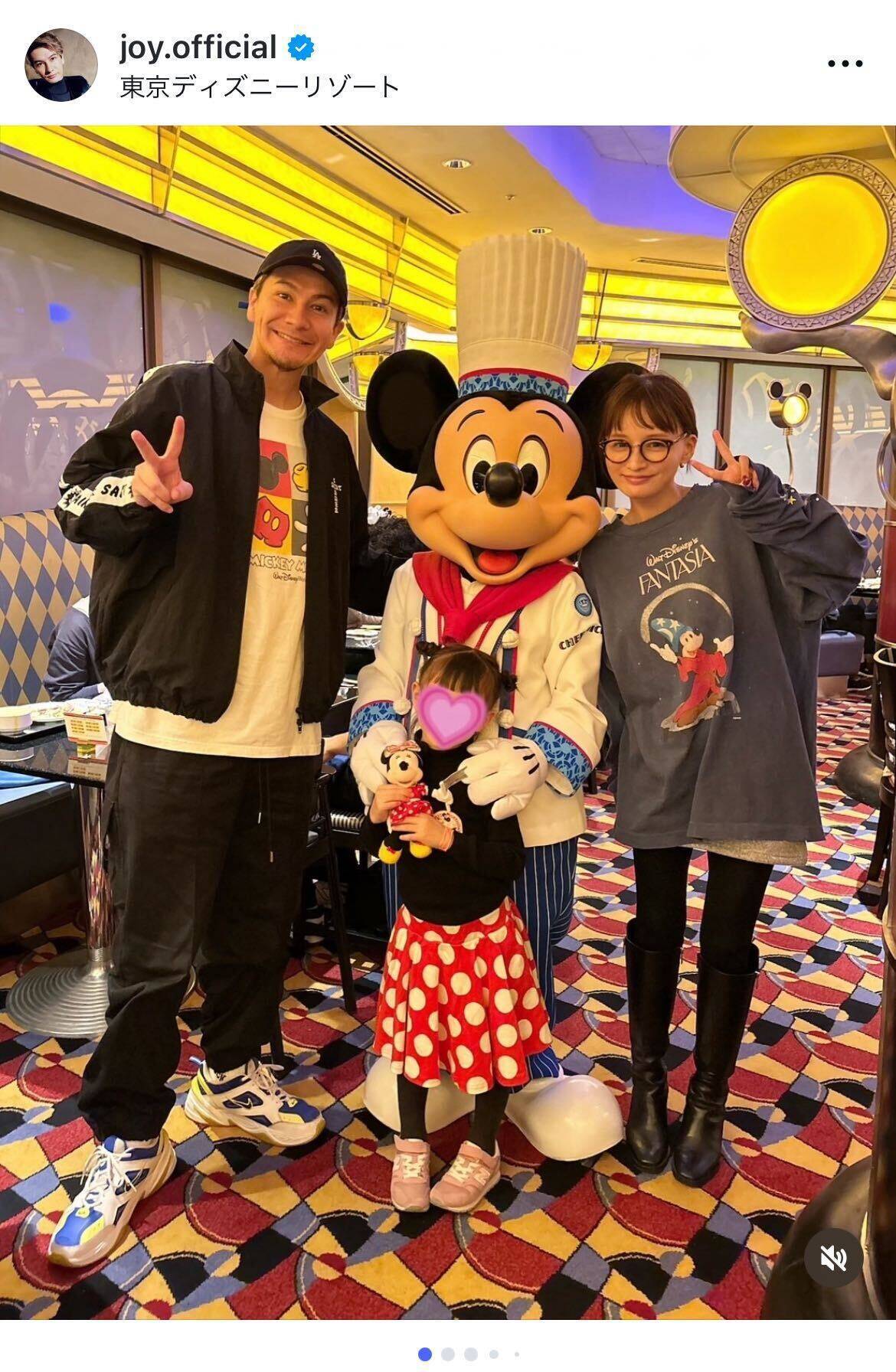 JOY、娘の5歳誕生日記念に家族でディズニーリゾート1泊2日の思い出作り