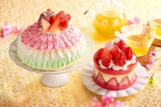 春色のデコレーションが華やか！ 人気のシャトレーゼが「ひなまつりケーキ」を期間限定販売