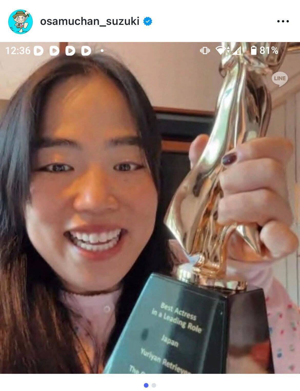 「極悪女王」企画脚本の鈴木おさむ、ゆりやんの最優秀主演女優賞に喜び報告「最高です！」