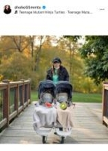 中川翔子、双子育児の日常をインスタグラムで公開「弟が兄の腕を食べた」