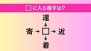 【穴埋め熟語クイズ Vol.4166】□に漢字を入れて4つの熟語を完成させてくださいの画像