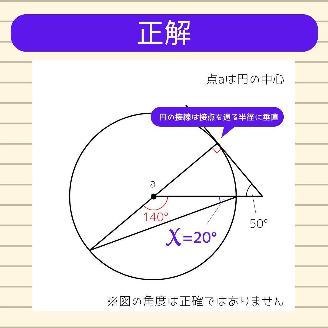 【角度当てクイズ Vol.2395】xの角度は何度？＜全3問＞