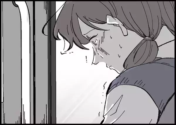 「【漫画】ぎゅうぎゅう詰めの満員電車で痴漢を目撃【僕と帰ってこない妻 Vol.541】」の画像