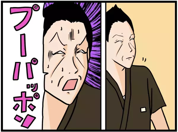 「【漫画】サボりがバレた店長、来栖に背中を叩かれて喜ぶ【元引きこもりがバイトリーダー Vol.151】」の画像