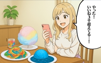 【漫画】「いいね」は3000超え！でも夫の一言が冷たすぎた【映え飯モンスター Vol.16】