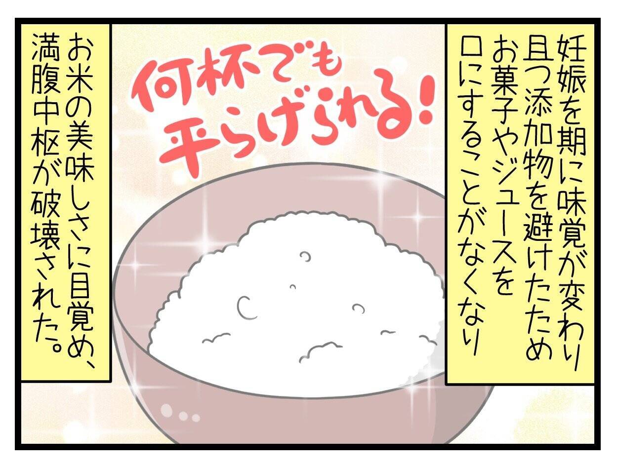 【漫画】味覚にも変化が！ お米がおいしすぎてどんどん増量【一緒のお墓に入ろっか！ Vol.13】