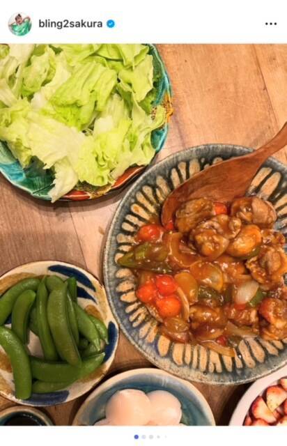 井上咲楽、手作り酢豚や寝かせ玄米で充実の食生活を公開