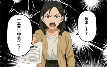 【漫画】家に戻っても夫は変わらず…ついに三下り半を突き付けた【激辛料理で家庭崩壊 Vol.17】