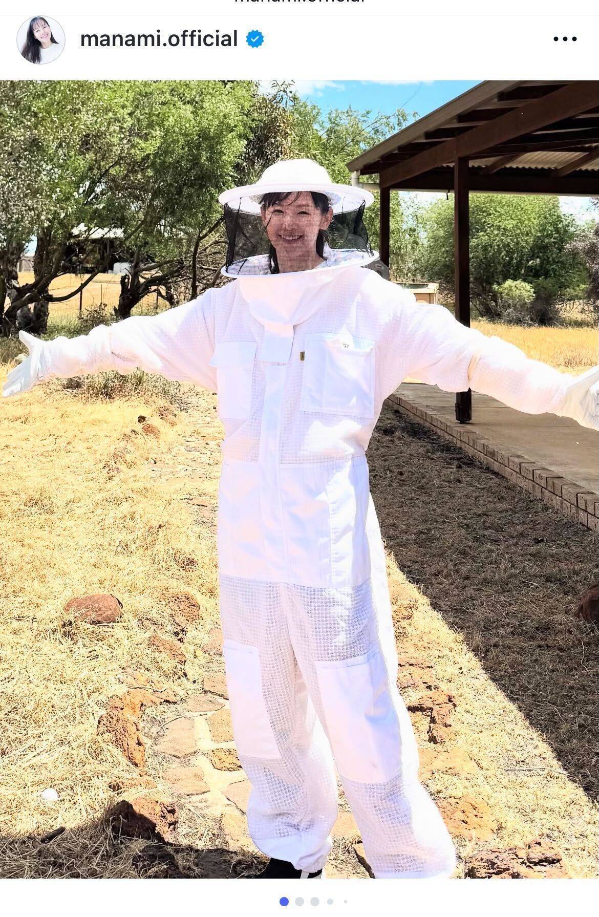 小西真奈美、47歳の誕生日を迎え養蜂場訪問「今日が人生で1番若い日です」